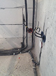 Монтаж внутренней проводки в бетонных строениях - электрики Нушполы